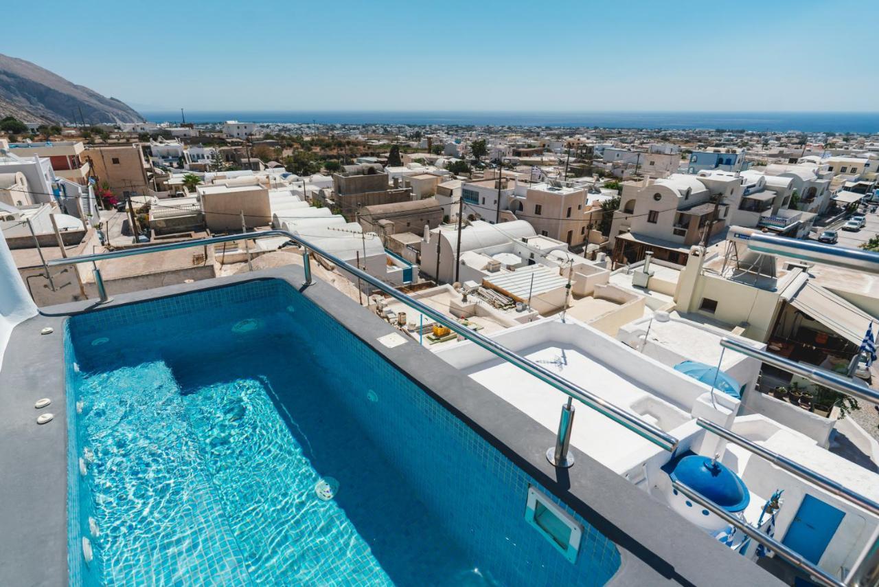 Lux House With Outdoor Jacuzzi And Sea View In Santorini Apartment Emporio  Exterior photo